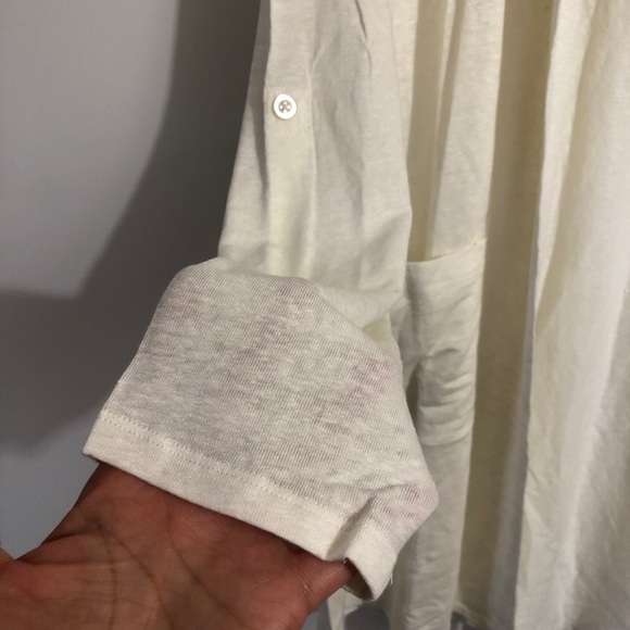 NWT Lysse REVOLVE Brandi long cardigan off white S - Picture 5 of 13